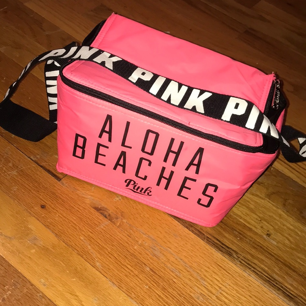 Pink lunch box